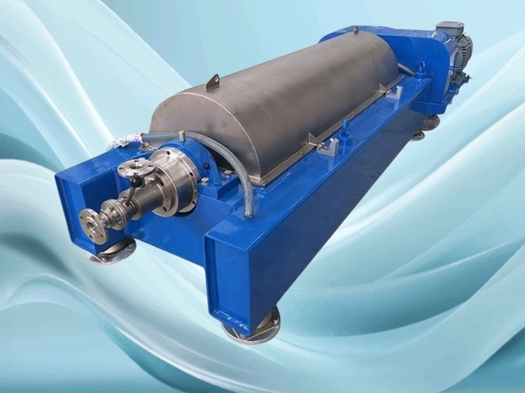R&D of LW400×1200 Variable Frequency Controlled High-Speed Decanter Centrifuge